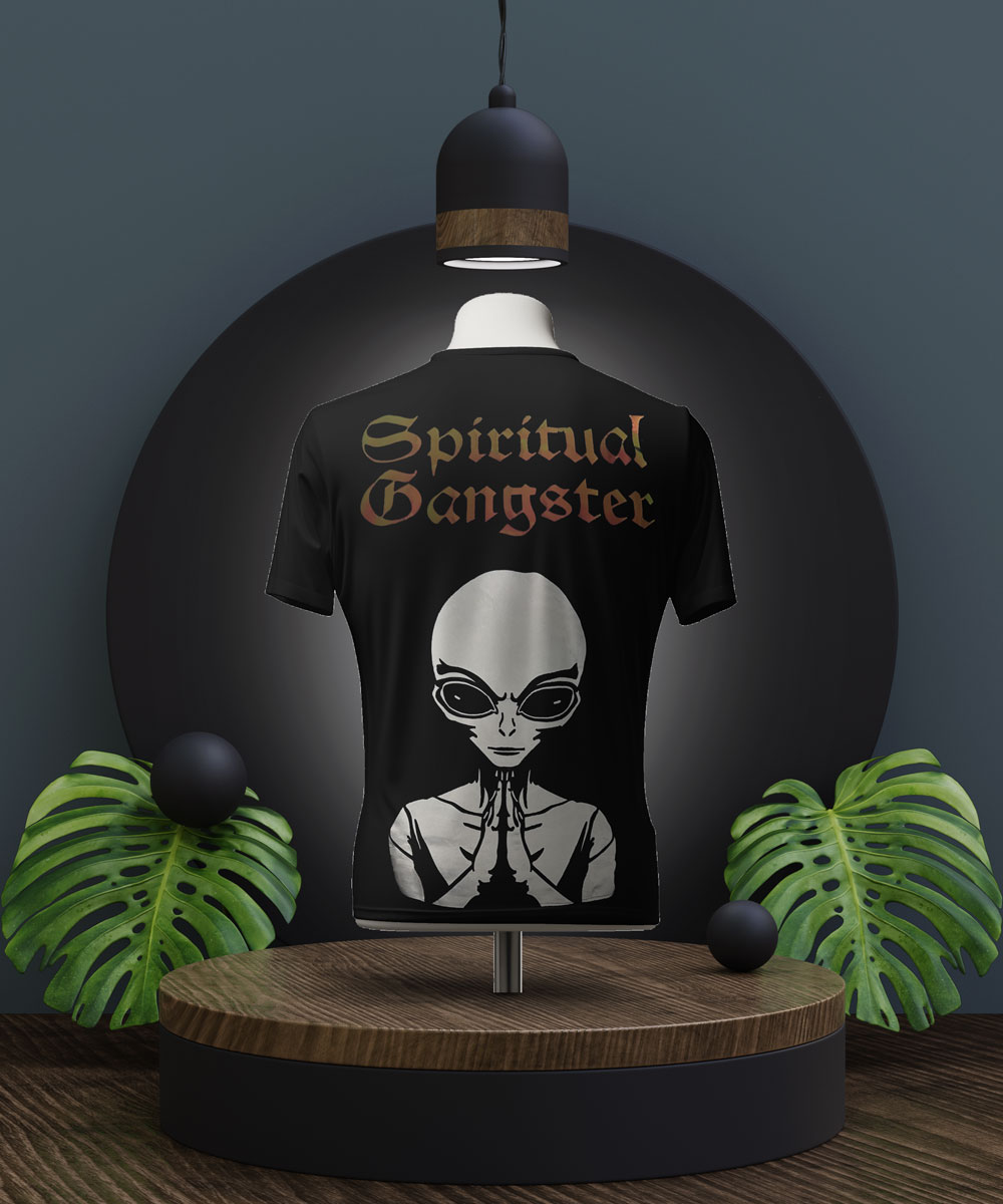 Spiritual Gangster Graphic Unisex T Shirt ArtistiQ